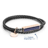 Jet Black - Blue Goldstone (Rose Gold Edition)