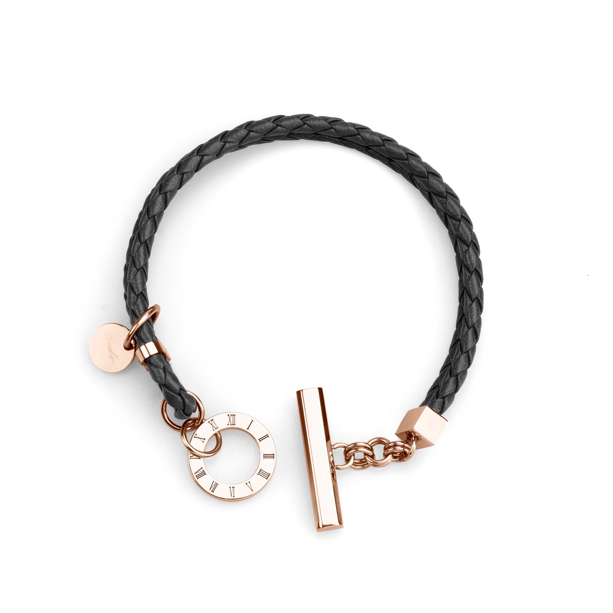 Jet Black - Rose Gold