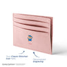 Saffiano Pink (Italian Leather)