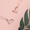 Dancing Heart | 14K Rose Gold Plated