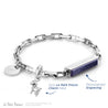 Twilight Silver - Blue Goldstone