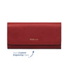 Saffiano Wine Red (Italian Leather)