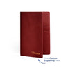 Saffiano Wine Red (Italian Leather)