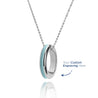 Freyr | Aqua Blue - White Gold