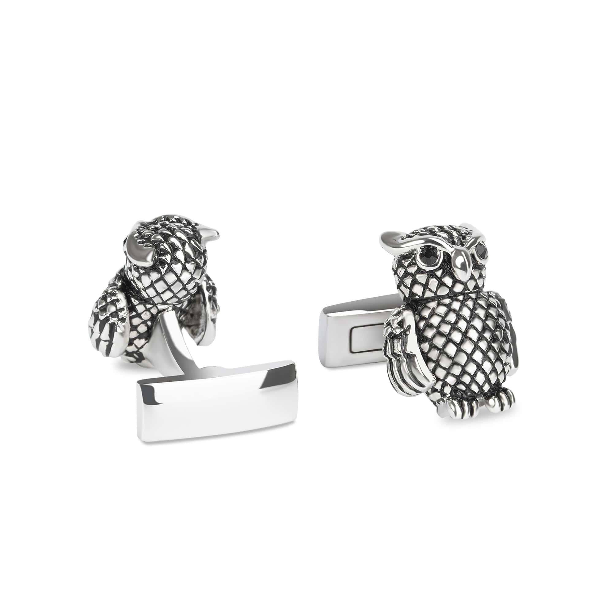 Owl | White Gold