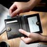 Saffiano Black (Italian Leather)