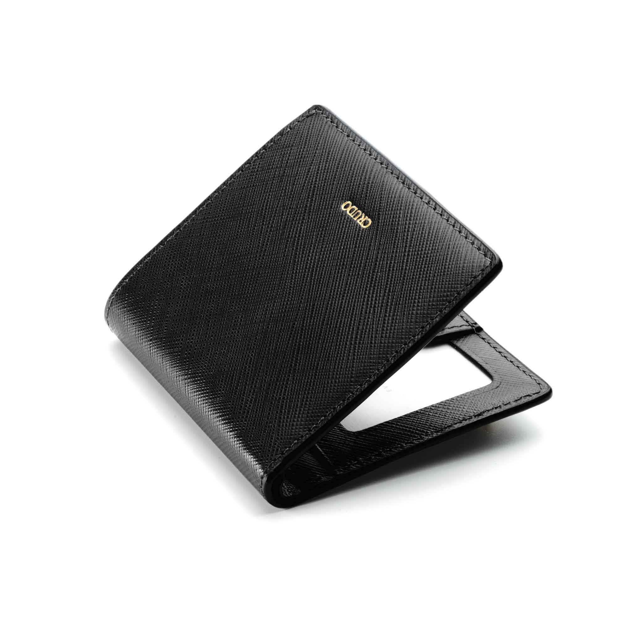 Saffiano Black (Italian Leather)