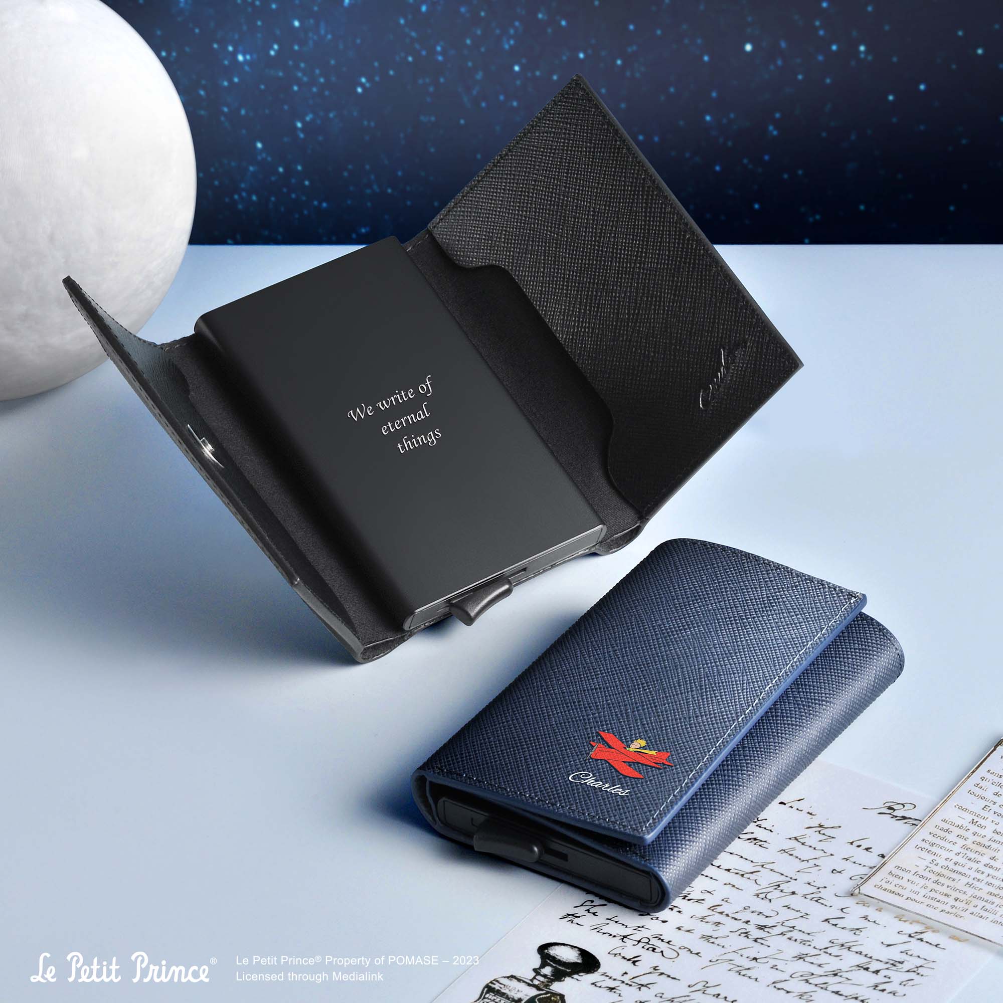 Saffiano Blue (Italian Leather)