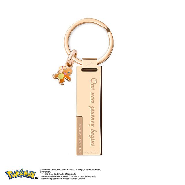 Pokémon Customized Metal Tag Keychain