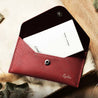 Saffiano Wine Red (Italian Leather)