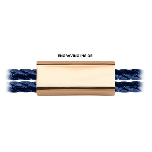Le Petit Prince Woven Leather Customized Bracelet